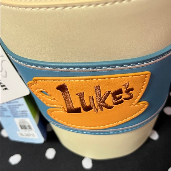Gilmore Girls Luke's Diner To-Go Coffee Cup Figural Crossbody Bag - Picture 11 of 16
